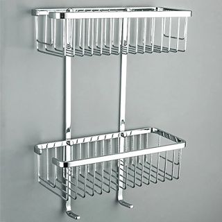 Полочка для ванной Frap F353-1 хром